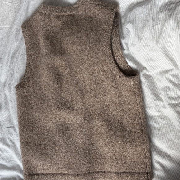 Demylee mohair wool VEST only DEMYLEE sleeveless sweater boxy SWEATER VEST small - Picture 4 of 8